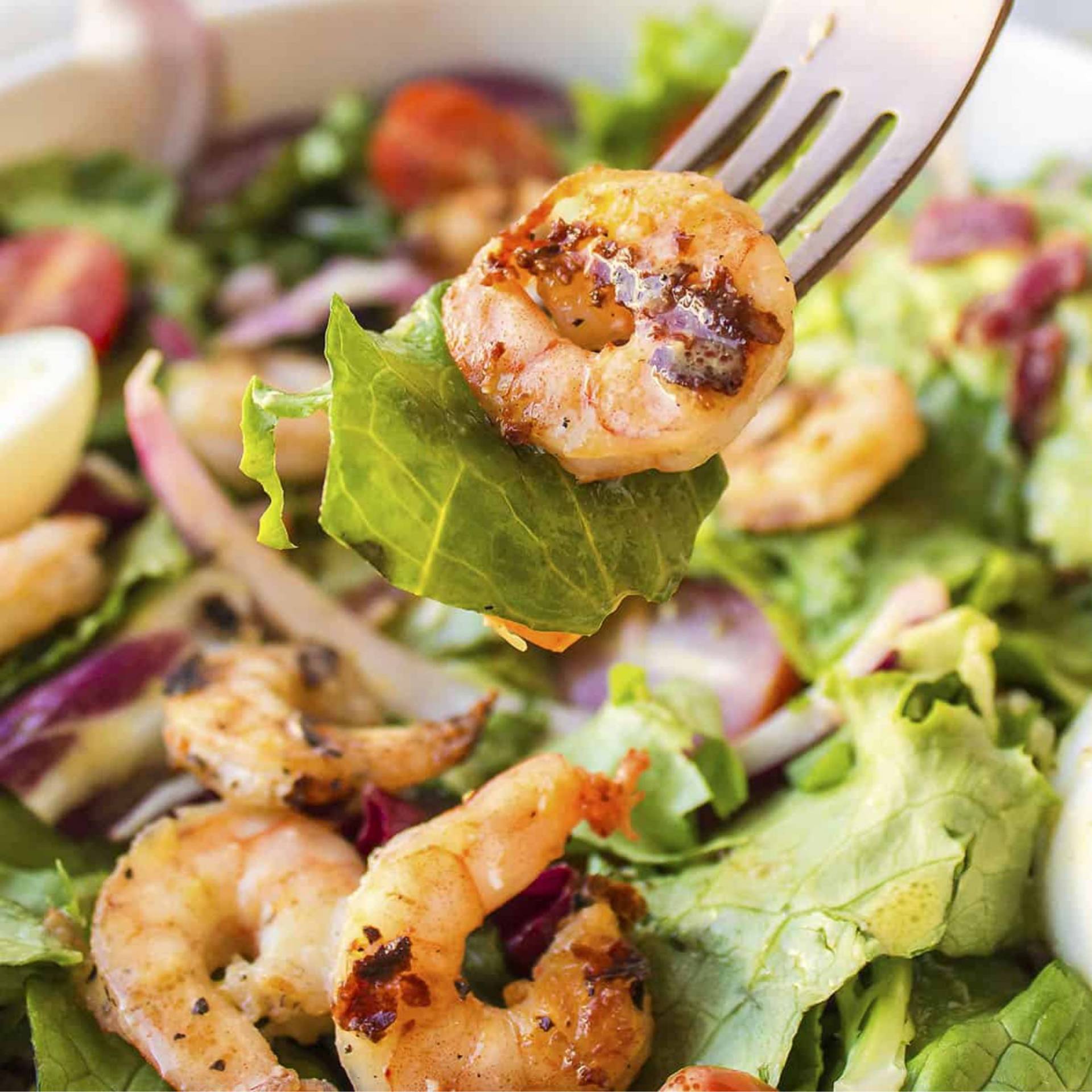 Shrimp Power Salad