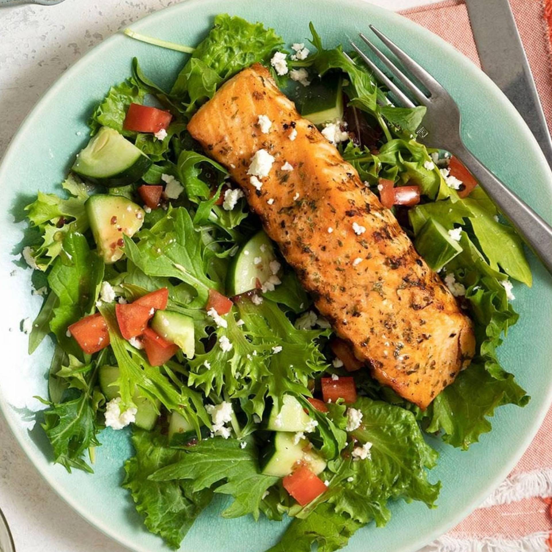 Salmon Power Salad