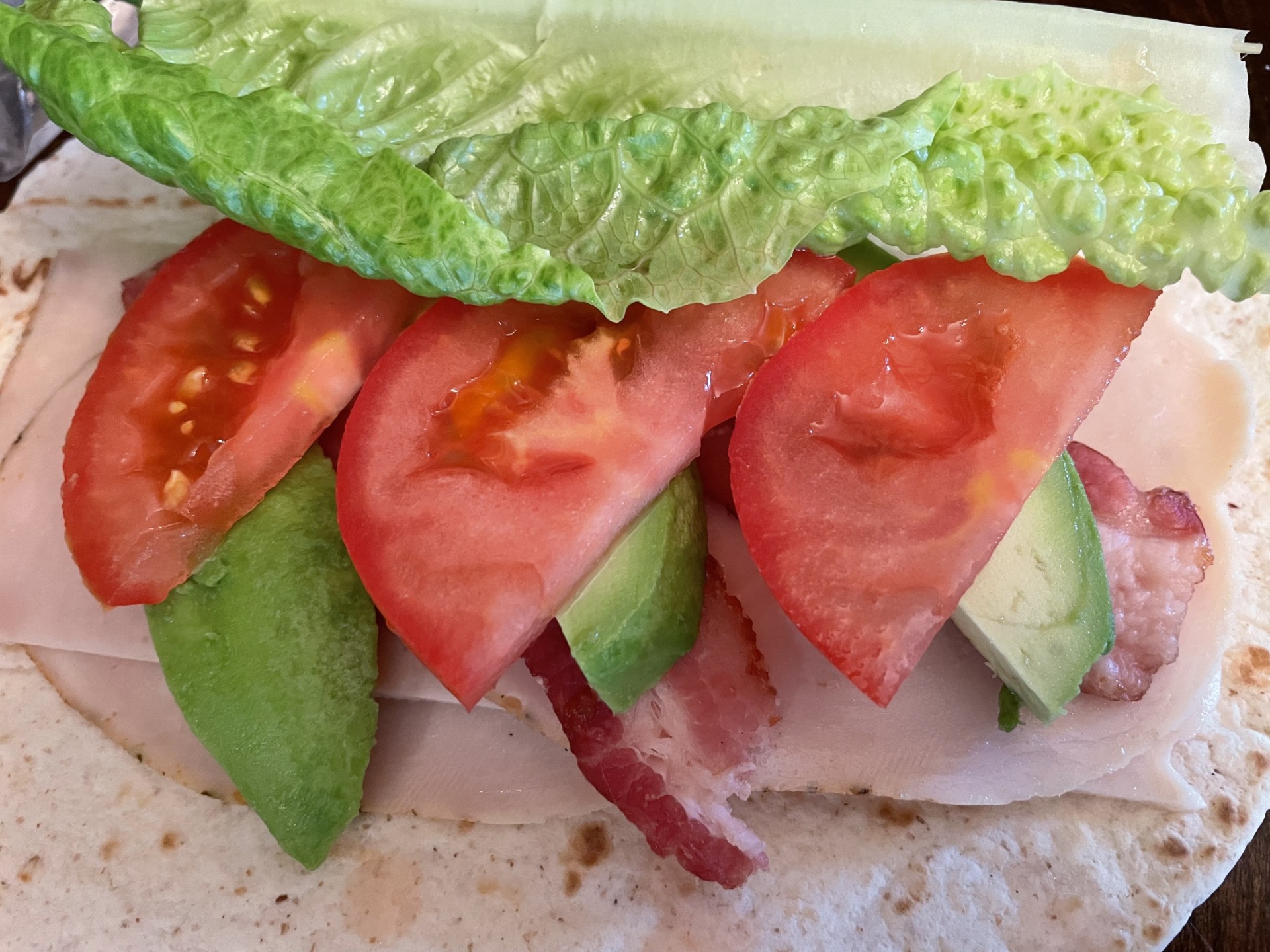 California Turkey Club Wrap