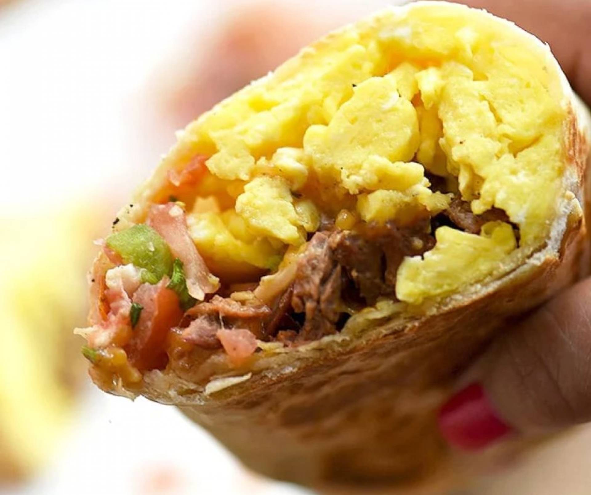 Steak & Egg Breakfast Burrito
