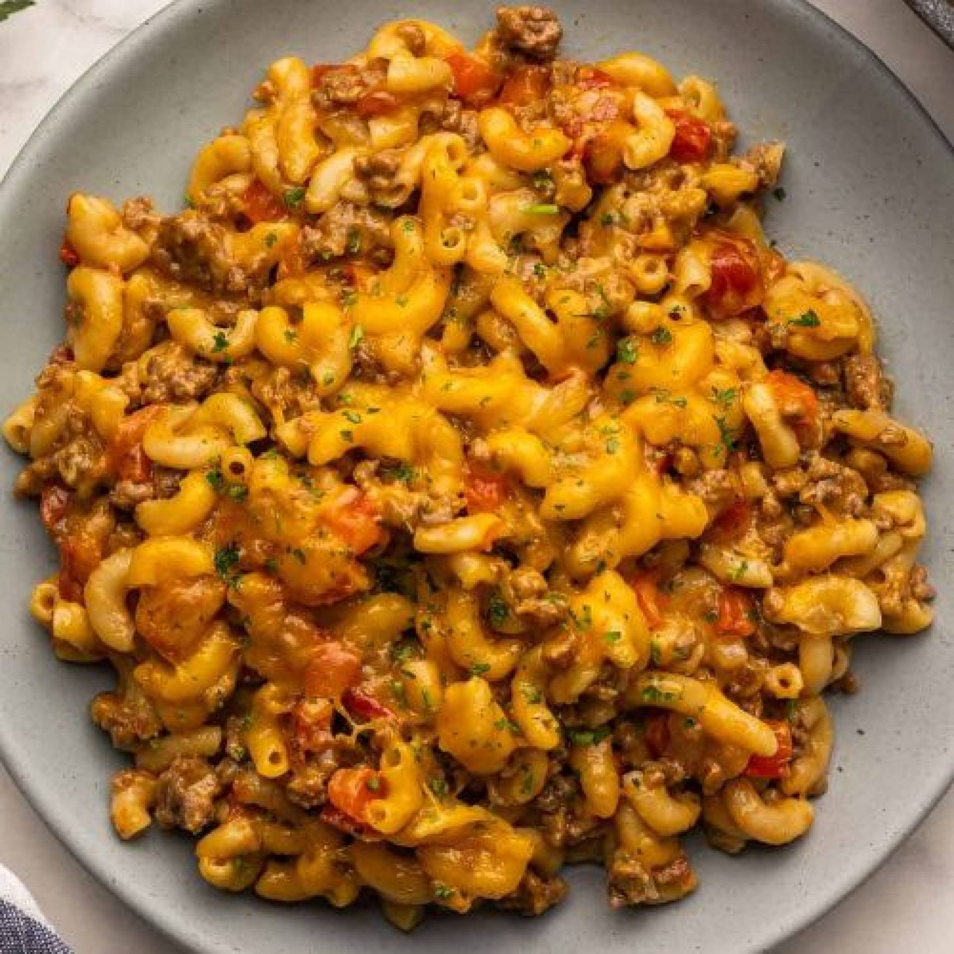 Turkey Taco Mac & Cheese Bowl